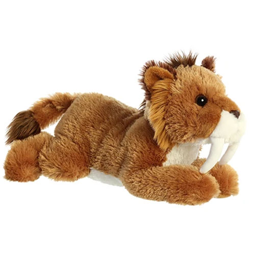 Aurora World Plush - Flopsie - SABER SMILODON (12 inch)