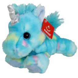 Aurora World Plush - Bright Fancies - BLUEBERRYRIPPLE the Unicorn (8 inch)
