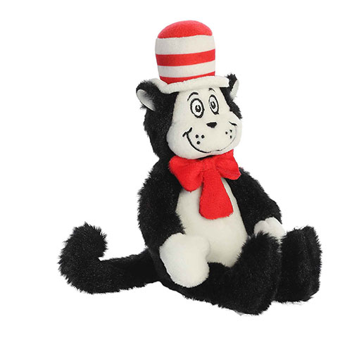 Aurora World Plush - Dr. Seuss - CAT IN THE HAT (8 inch)