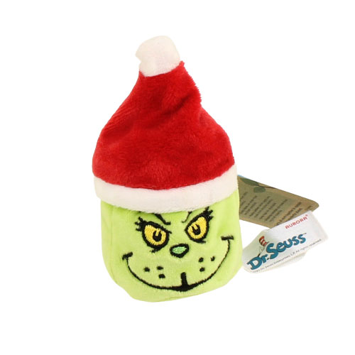 Aurora World Plush - Dr. Seuss' The Grinch Mallows - SANTA GRINCH (2.5 inch)