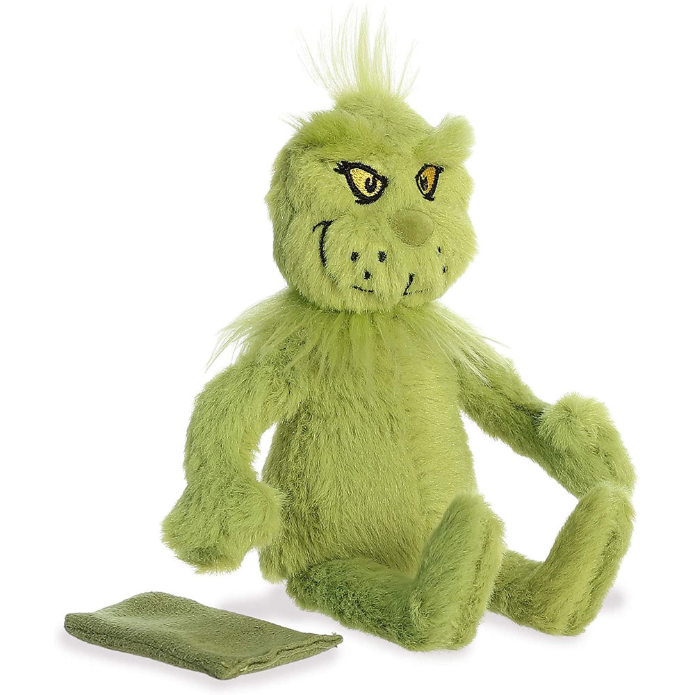 Aurora World Plush - Dr. Seuss' The Grinch Shoulderkin - THE GRINCH (7 inch)