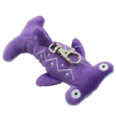 Aurora World Plush - Fanta-Sea Life Clip On - HAMMERHEAD (Purple - 4 inch)