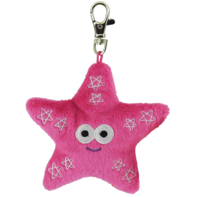 Aurora World Plush - Fanta-Sea Life Clip On - STARFISH (Pink - 4 inch)