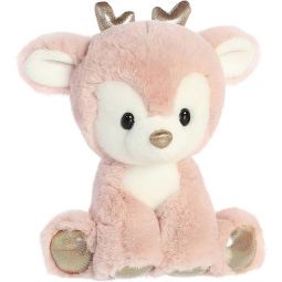 Aurora World Plush - Holiday - DASHING REINDEER (Pink)(8 inch)