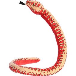 Aurora World Plush - Kusheez - ORANGE SNAKE (51.5 inch)