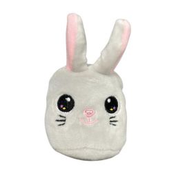 Aurora World Plush - Pet Mallows - GRAY BUNNY RABBIT (2.5 inch)