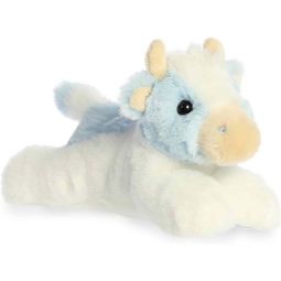 Aurora World Plush - Mini Flopsie - BILLIE BLUEBERRY COW (8 inch)