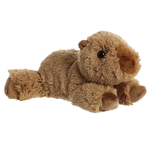 Aurora World Plush - Mini Flopsie - CHARLIE the Capybara (8 inch)