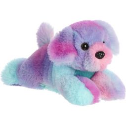 Aurora World Plush - Mini Flopsie - RAINBOW PUPPY (8 inch)