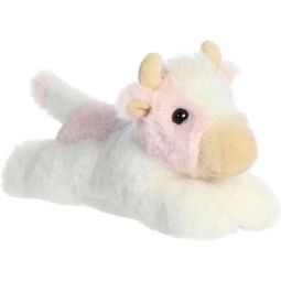 Aurora World Plush - Mini Flopsie - SADIE STRAWBERRY COW (8 inch)