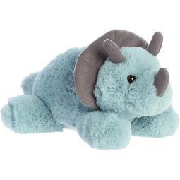 Aurora World Plush - Mini Flopsie - TRICERATOPS (8 inch)