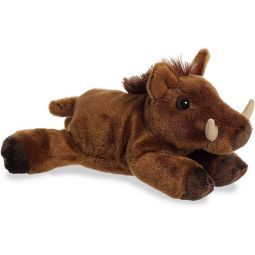 Aurora World Plush - Mini Flopsie - WILLIS the Warthog (8 inch)