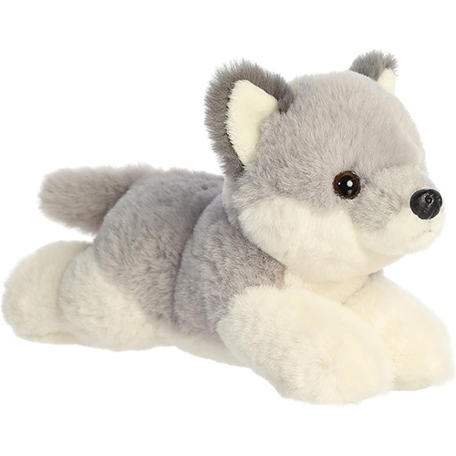 Aurora World Plush - Mini Flopsie - WOLF PUP (8 inch)