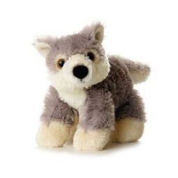 Aurora World Plush - Mini Flopsie - WOOLSEY the Wolf (8 inch)