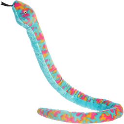 Aurora World Plush - COLORFUL TIE DYE SNAKE (50 inch)