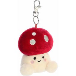 Aurora World Plush - Palm Pals - AMANITA MUSHROOM [Clip-On - 4 inch]