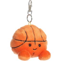 Aurora World Plush - Palm Pals - HOOPS BASKETBALL [Clip-On - 4 inch]