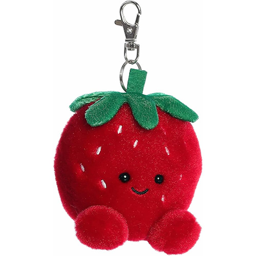 Aurora World Plush - Palm Pals - JUICY STRAWBERRY [Clip-On - 4 inch]