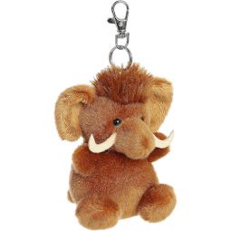 Aurora World Plush - Palm Pals - MO WOOLLY MAMMOTH [Clip-On - 4 inch]