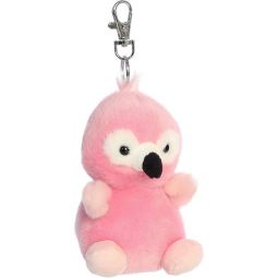 Aurora World Plush - Palm Pals - PINKY FLAMINGO [Clip-On - 4 inch]