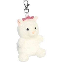 Aurora World Plush - Palm Pals - PRISCILLA PRINCESS KITTY [Clip-On - 4 inch]