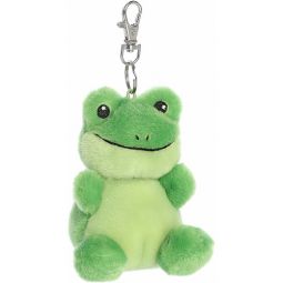Aurora World Plush - Palm Pals - RIBBITS FROG [Clip-On - 4 inch]