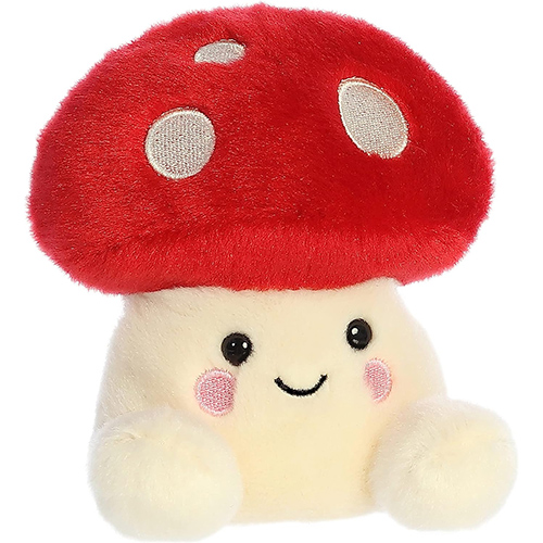 Aurora World Plush - Palm Pals - AMANITA MUSHROOM (5 inch)