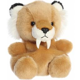 Aurora World Plush - Palm Pals - ASH SABER TOOTH TIGER (5 inch)