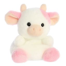 Aurora World Plush - Palm Pals - BELLE STRAWBERRY COW (5 inch)