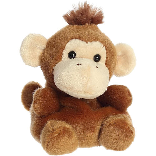 Aurora World Plush - Palm Pals - BOOMER MONKEY (5 inch)