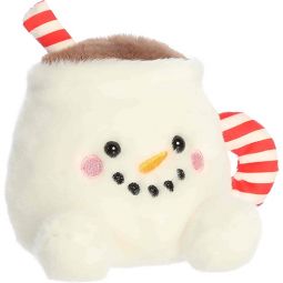 Aurora World Plush - Festive Palm Pals - BRIGGS SNOWMAN COCOA (5 inch)