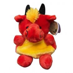 Aurora World Plush - Adorable Palm Pals - BRUCE CHINESE DRAGON (5 inch)