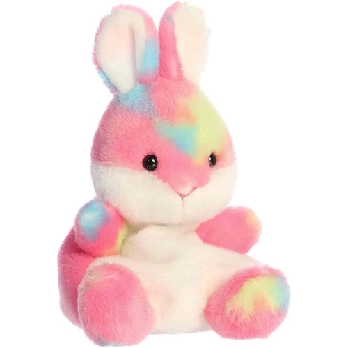 Aurora World Plush - Adorable Palm Pals - BUBBLEGUM JELLYBEAN BUNNY (5 inch)