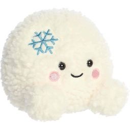 Aurora World Plush - Festive Palm Pals - CHUCK SNOWBALL (5 inch)