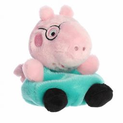 Aurora World Plush - Peppa Pig Palm Pals - DADDY PIG (5 inch)