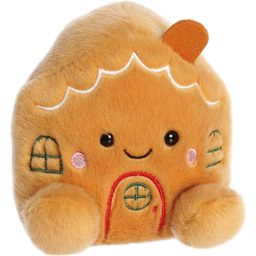Aurora World Plush - Palm Pals - DARLENE GINGERBREAD HOUSE (5 inch)