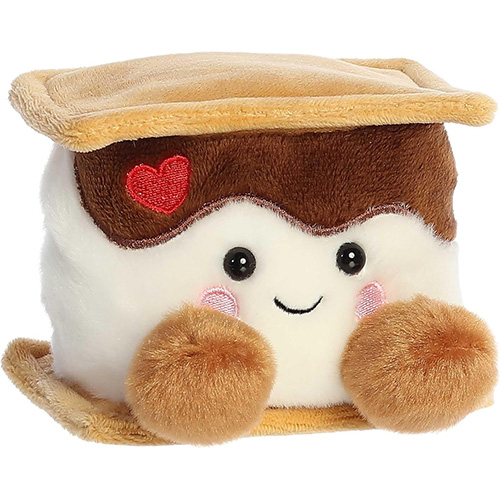 Aurora World Plush - Palm Pals - FUDGEY HEART S'MORE (5 inch)