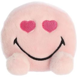 Aurora World Plush - Palm Pals - HEART EYES (SmileyWorld - 5 inch)