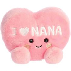 Aurora World Plush - Adorable Palm Pals - I LOVE GRANDMA HEART (5 inch)