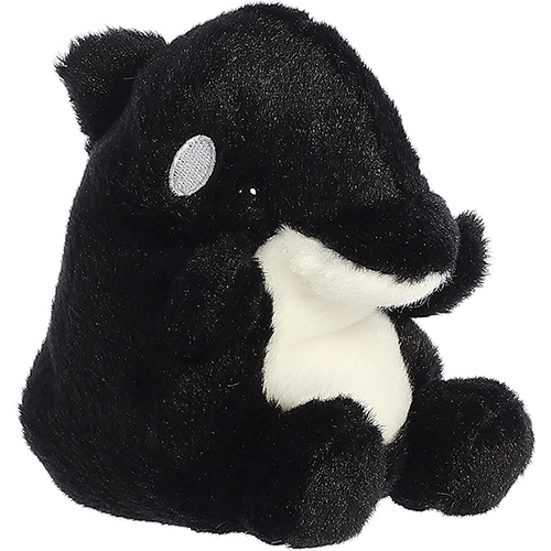 Aurora World Plush - Palm Pals - JUNEAU ORCA (5 inch)