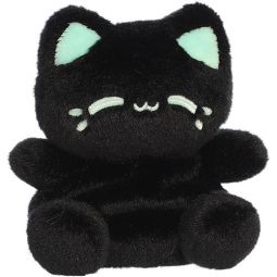 Aurora World Plush - Enchanting Tasty Peach Palm Pals - MINT BLACK OUT MEOWCHI (5 inch)