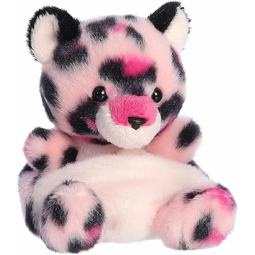 Aurora World Plush - Palm Pals - REGINA PINK LEOPARD (5 inch)