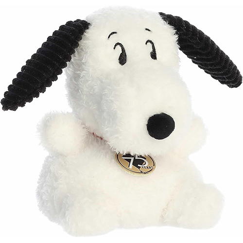 Aurora World Plush - Palm Pals - 75th ANNIVERSARY SNOOPY (Peanuts - 5 inch)