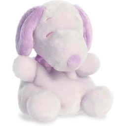 Aurora World Plush - Palm Pals - PURPLE SNOOPY (Peanuts - 5 inch)