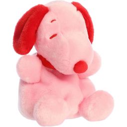 Aurora World Plush - Adorable Palm Pals - RED & PINK SNOOPY (Peanuts - 5 inch)