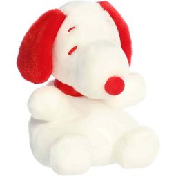 Aurora World Plush - Adorable Palm Pals - RED & WHITE SNOOPY (Peanuts - 5 inch)