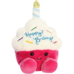Aurora World Plush - Adorable Palm Pals - SPARKLE BIRTHDAY CUPCAKE (5 inch)