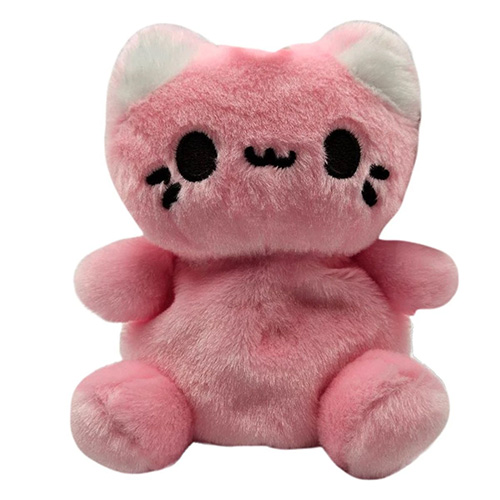 Aurora World Plush - Palm Pals - STRAWBERRY MEOWCHI [Tasty Peach](5 inch)