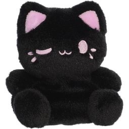 Aurora World Plush - Enchanting Tasty Peach Palm Pals - TARO BLACK OUT MEOWCHI (5 inch)