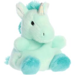 Aurora World Plush - Palm Pals - TILLY BLUE UNICORN (5 inch)